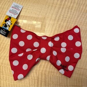 Disney Minnie Mouse Red Polka Dot Bow Pouch